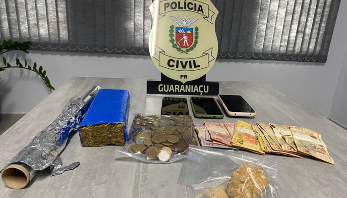  Guaraniaçu – Casal é preso por trafico de drogas e associação ao tráfico no Jardim Real